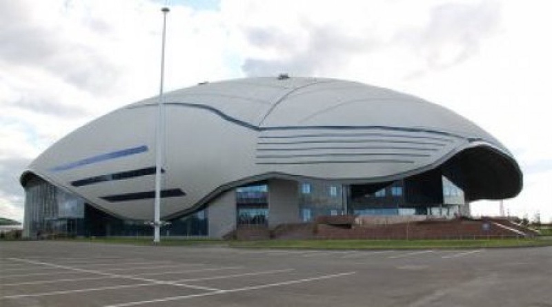 Sary-Arka Cycling track in Astana. Photo courtesy of newskaz.ru