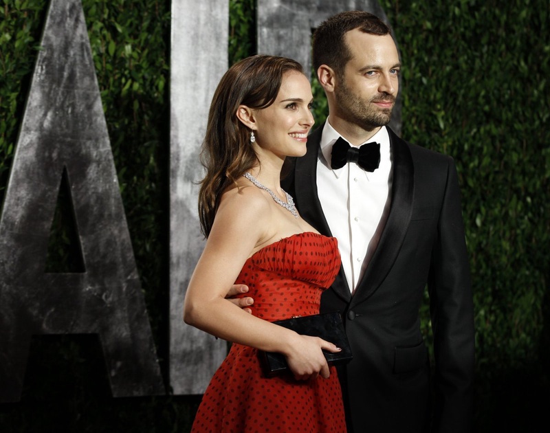 Actress Natalie Portman and Benjamin Millepied. ©REUTERS/Danny Moloshok 