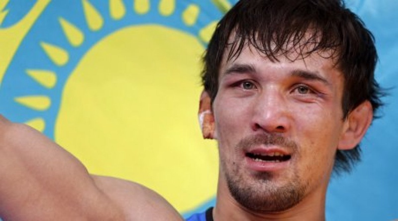 Kazakhstan's free style wrestler Akzhurek Tanatarov. ©REUTERS