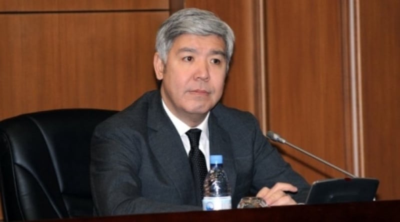 Minister of Environmental Protection Nurlan Kapparov. Photo courtesy of pm.kz