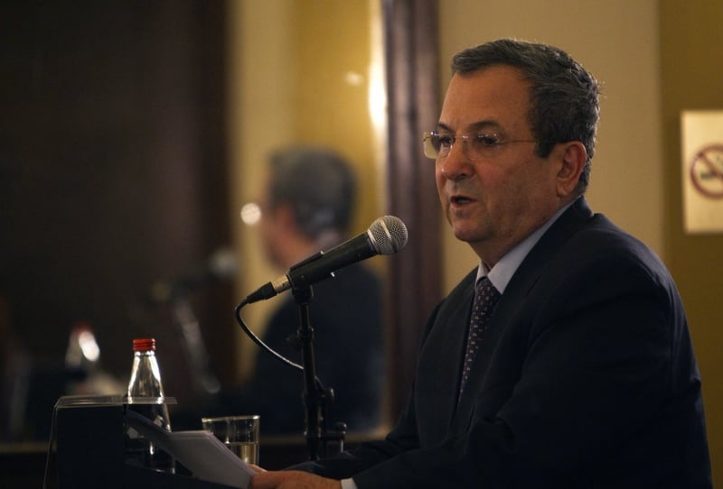 Israel's Defence Minister Ehud Barak. ©REUTERS/Ronen Zvulun 