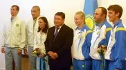 Akim of Pavlodar oblast awarded the participants of London Olympic Games 