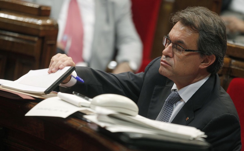 Catalan Regional President Artur Mas. ©REUTERS/Albert Gea 