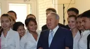 Not everyone should go to universities, Nazarbayev told school students