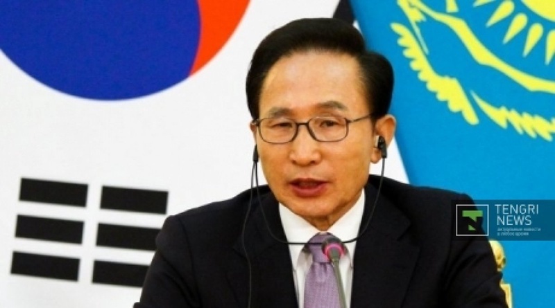 South Korea President Lee Myung-bak. © Daniyal Okassov 