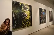 Russian Orthodox activists protest Pussy Riot art show 