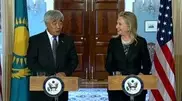 Hillary Clinton thanked Kazakhstan for working with IAEA on creation of nuclear fuel bank