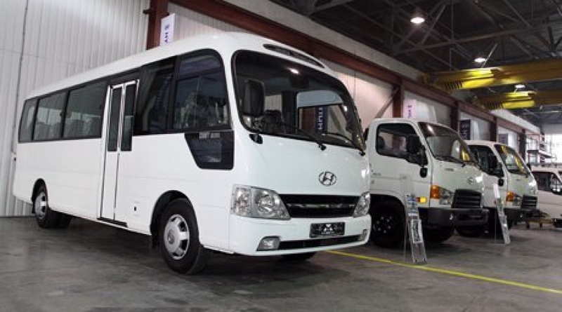 Vehicles made by Hyundai Auto Truck & Bus Kazakhstan. Photo by Yaroslav Radlovskiy©