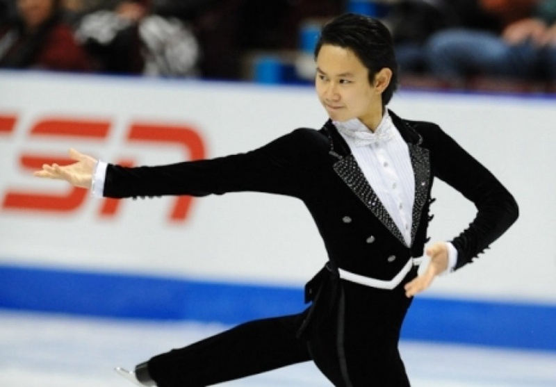 Kazakhstan figure skater Denis Ten. Photo courtesy of scatecanada.ca