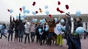 Almaty anti-diabetes flashmob made CIS record
