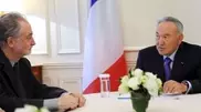 Nursultan Nazarbayev met with Jacques Attali in Paris