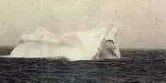 Rare photo of Titanic iceberg coming up for auction 