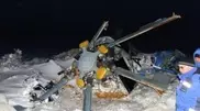 PHOTO: Wreckage of missing MI-8 discovered; 8 crew members found dead