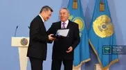 Danial Akhmetov and Akhmetzhan Yessimov received First President's awards