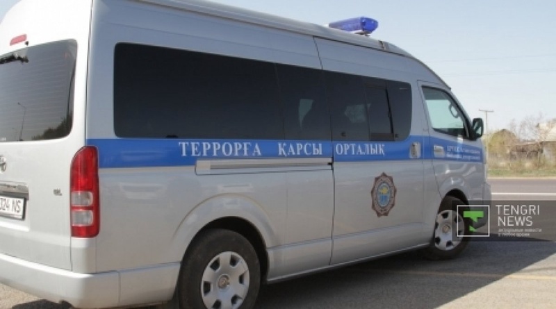 Special vehicle of anti-terrorist center. Photo by Danial Okassov©