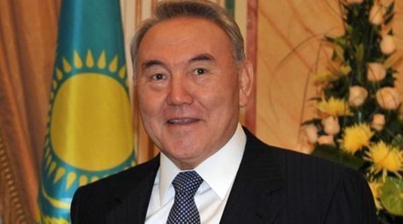 Kazakhstan President Nursultan Nazarbayev. Tengrinews.kz stock photo