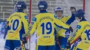PHOTO: Kazakhstan flattened Finland in World Bandy Championship
