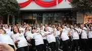 Kara Zhorga dance performed by 400 people qualified for Guinness Book