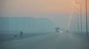 Thick smog covers Atyrau