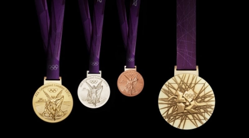 2012 London Olympic Games set of medals. ©REUTERS