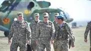 PHOTO: Kazakhstan army trained to fight militants