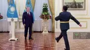 PHOTO: Nursultan Nazarbayev presented state decorations and awarded the generalship
