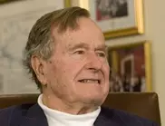 'Very happy' Bush the elder leaves hospital 