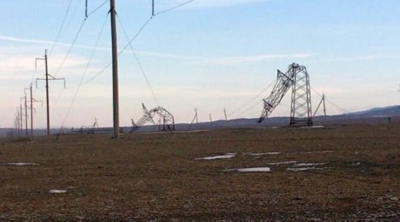 Consequences of the storm in Zhambyl oblast. Photo by Anton Akulov©