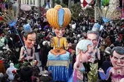 Austerity carnival mocks Italy's elections 