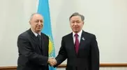 Nurlan Nigmatulin meets with ambassador of Armenia to Kazakhstan