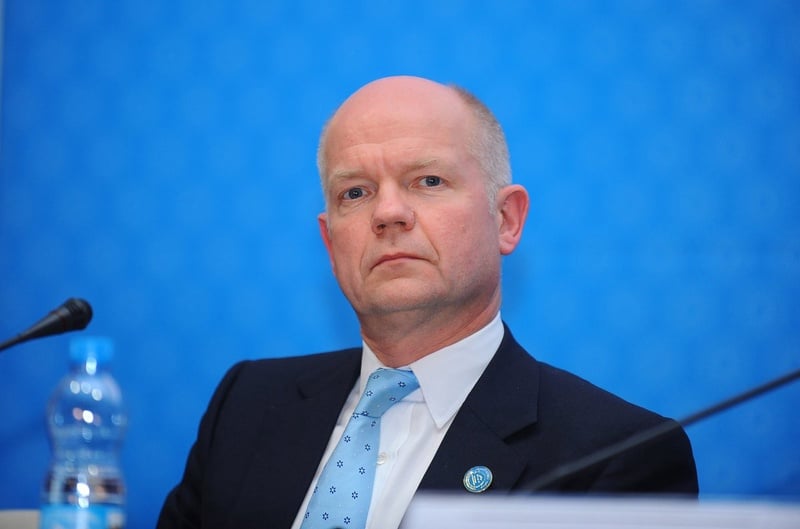 Britain's Foreign Secretary William Hague. ©REUTERS/Abderrahmane Mokhtari 