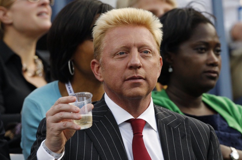 Former tennis player Boris Becker of Germany. ©REUTERS/Eduardo Munoz 