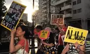 Anti-nuclear rally in Tokyo ahead of tsunami anniversary 