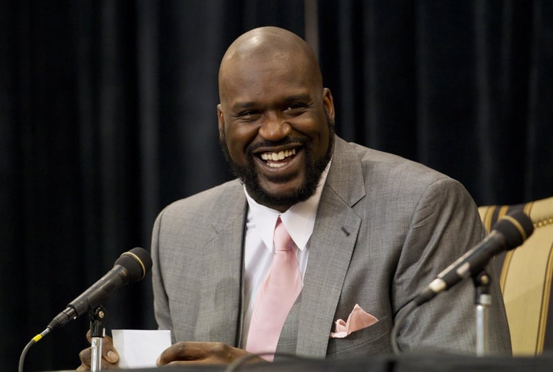 Basketball legend Shaquille O'Neal. ©REUTERS/Scott Audette