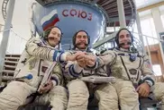 Three astronauts return to Earth from ISS: official 