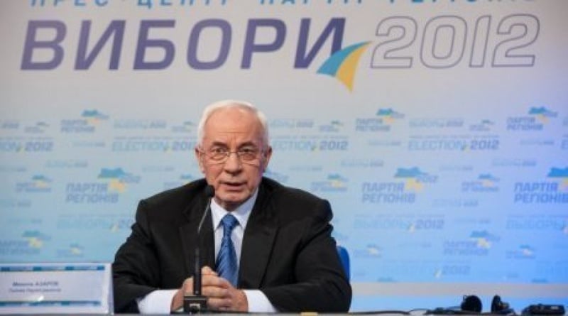 Prime-Minister of Ukraine Nikolai Azarov. ©RIA Novosti