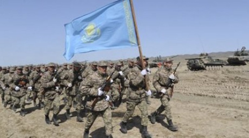 Preparation for the military parade. Photo courtesy of press-service of Kazakhstan Defense Ministry©