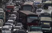 Sao Paulo rich use choppers to beat traffic jams