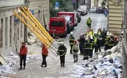 Dozens hurt in powerful Prague gas blast 