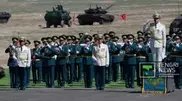 First Military Parade held in Kazakhstan