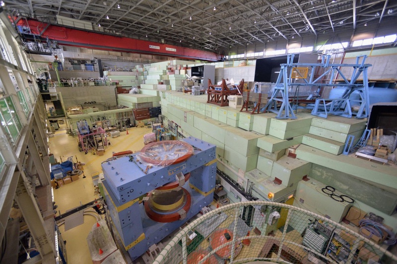 a nuclear physics laboratory of the Japan Atomic Energy Agency. ©REUTERS/Kyodo 