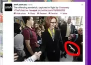 Australian prime minister dodges another sandwich 