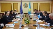 Kazakhstan Prime-Minister meets Jose Manuel Barroso