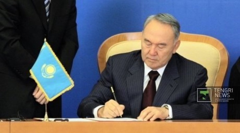 Kazakhstan President Nursultan Nazarbayev. Photo by Danial Okassov©