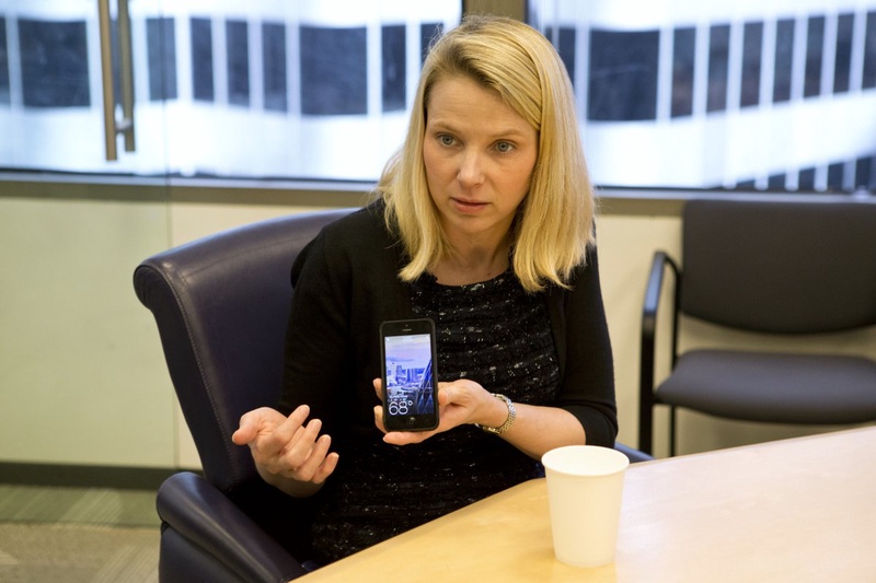 Marissa Mayer, President and CEO of Yahoo. ©REUTERS/Beck Diefenbach 