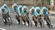 Cycling: Astana team won stage one at Vuelta