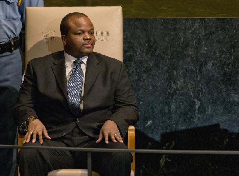 Mswati III, King of Swaziland. ©REUTERS/Ray Stubblebine 