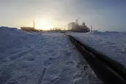 Greenpeace activists scale oil rig in Russian Arctic