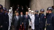Kazakhstan Defense Minister visits military plants in Turkey