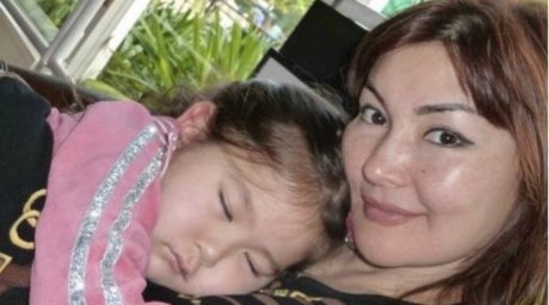 Alma Shalabayeva and her daughter. Photo courtesy of uralskweek.kz